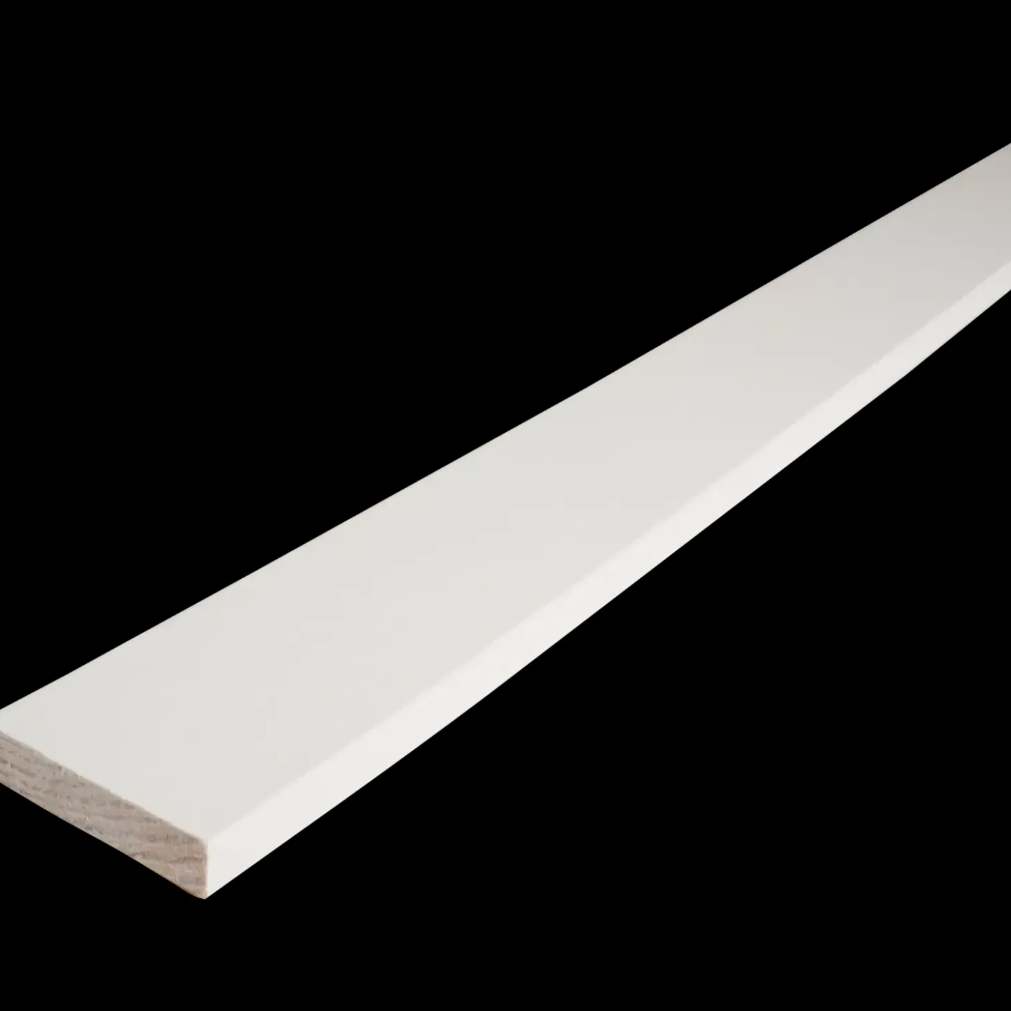 FT Forkantliste fyr /1Rk L236 hvid ral 9x55x3000 mm