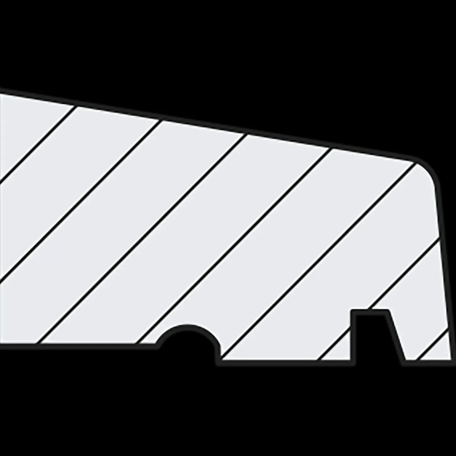 FT Glasliste fyr L708 16x27x2700 mm