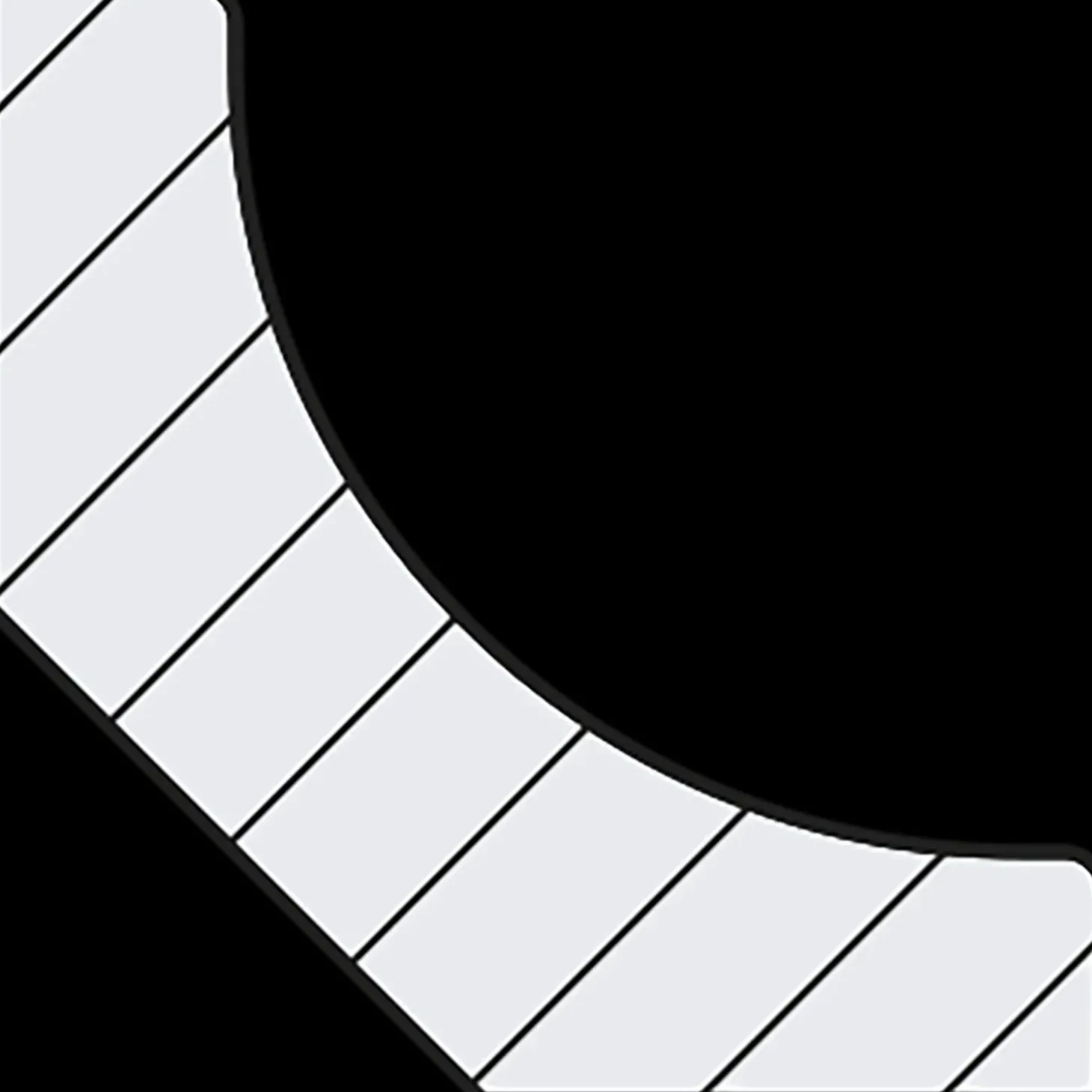 FT Hulkehl fyr L628 Hvid Ral 27x27x3300 mm