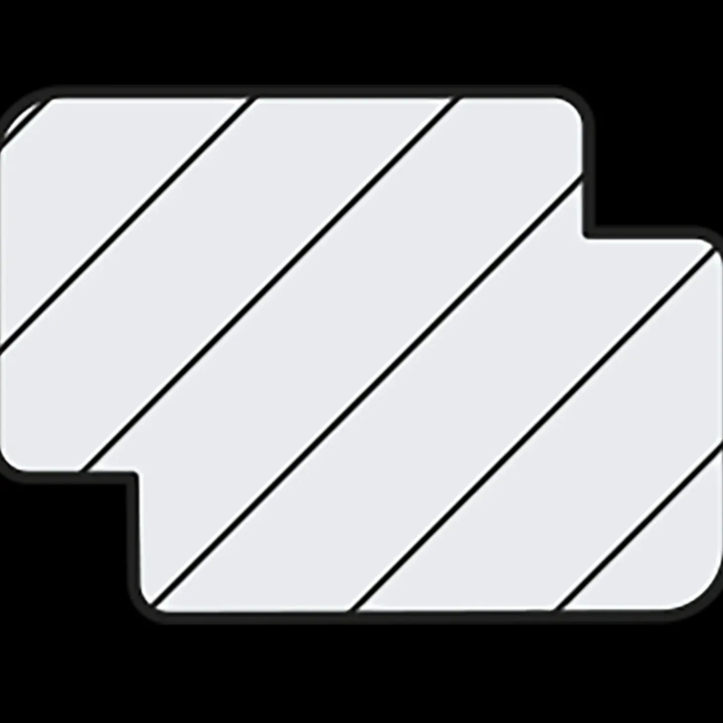 FT Skyggeliste fyr L600 hvid ral 15x21x4200 mm