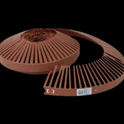 Fuglegitter 5 meter teglrød