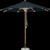 Fur parasol Ø3 m sort
