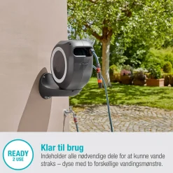 Gardena RollUp M 20 vægslangeboks m/20 m slange hvid