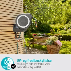 Gardena RollUp M 20 vægslangeboks m/20 m slange hvid