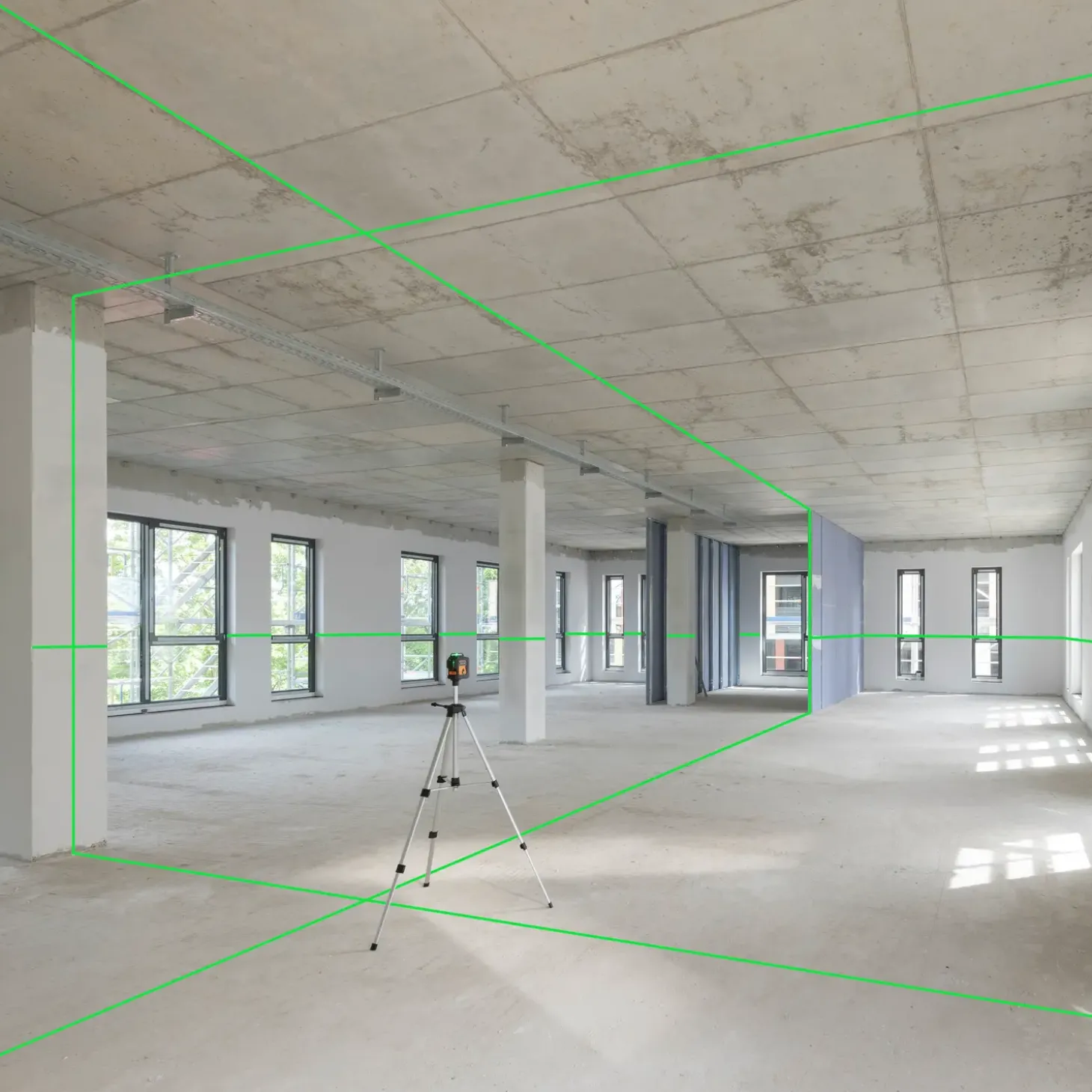 Geo Fennel multilinjelaser FLG 6 grøn i taske