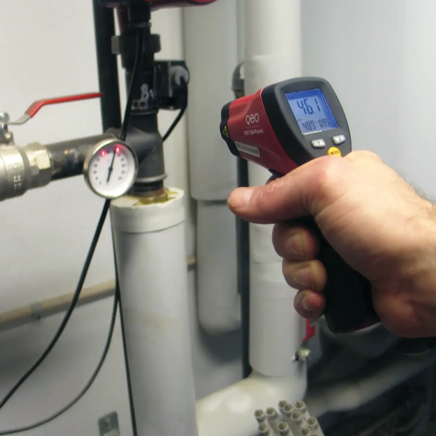 GeoFennel Firt 550-Pocket infrarød termometer