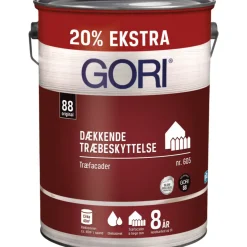 GORI 605 dækkende træbeskyttelse kridt 5 L