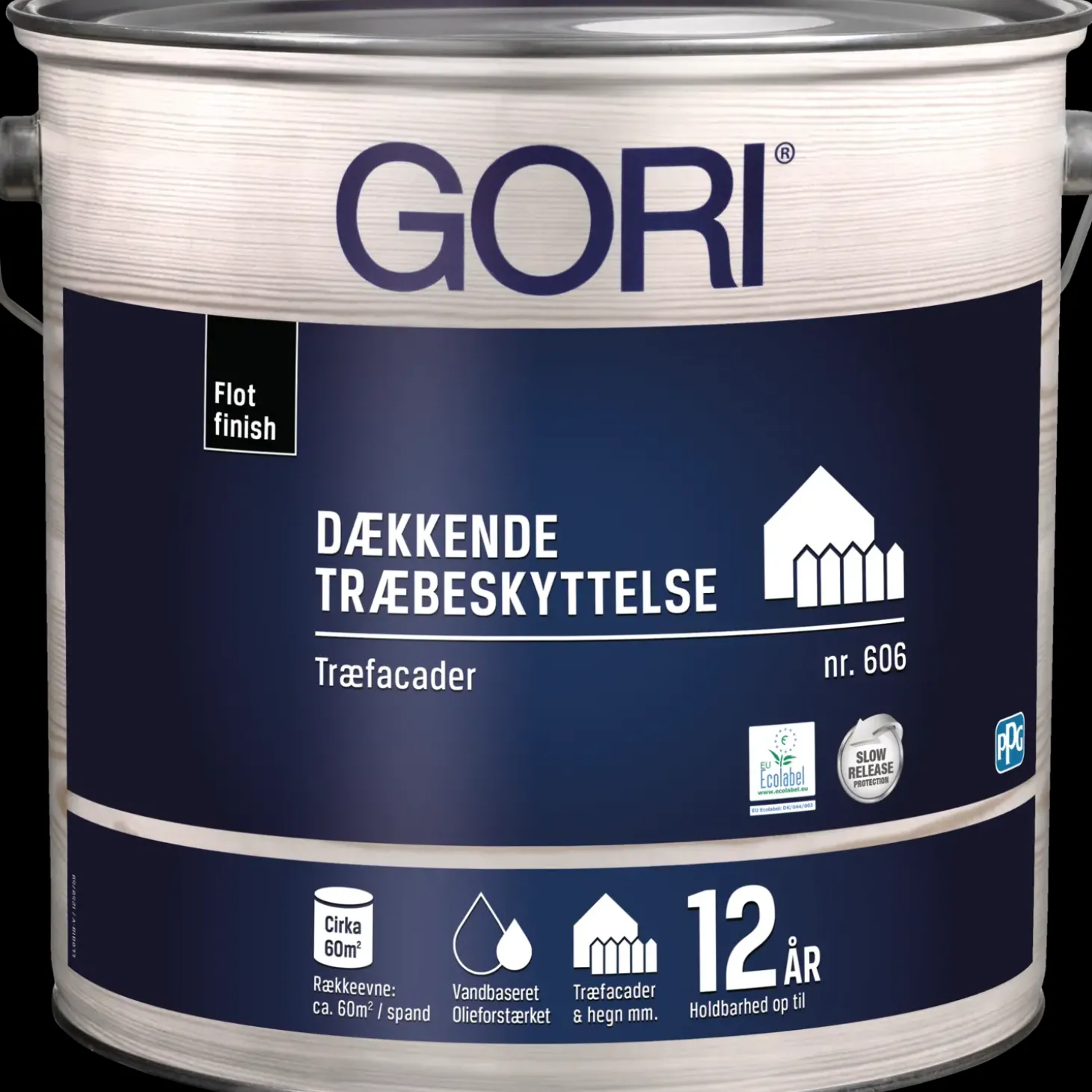 GORI 606 dækkende træbeskyttelse kridt 0,75 L