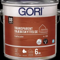 GORI 505 transparent træbeskyttelse nød 2,5 L