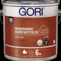 GORI 505 transparent træbeskyttelse teak 2,5 L