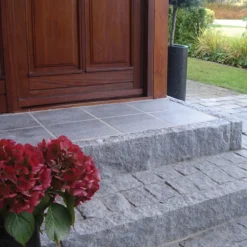 Granit kantsten grå 7x20x50 cm