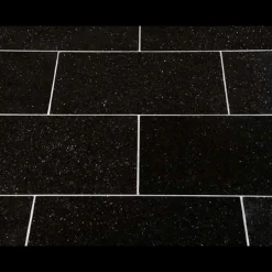 Granitfliser Black Galaxy 30,5x30,5x1 cm sort