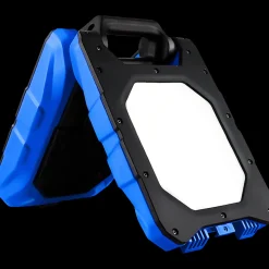 Gripo sammenklappelig arbejdslampe 2x10 W 1500 Lumen blå