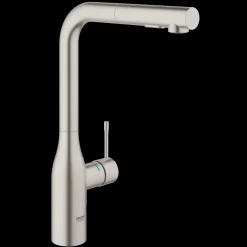 Grohe Essence køkkenarmatur m/udtræk mat stål