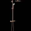 Grohe Euphoria brusesæt m/termostat børstet kobber
