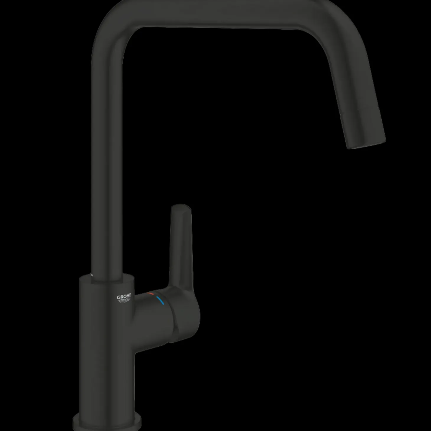 Grohe Start køkkenarmatur u-tud mat sort