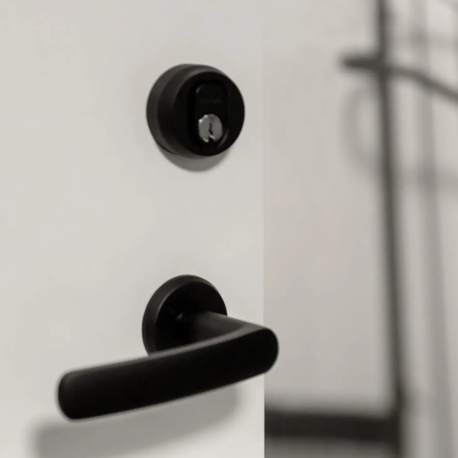 Habo dørgreb A2560 sort aluminium