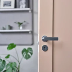 Habo Dørgreb Monaco børstet krom