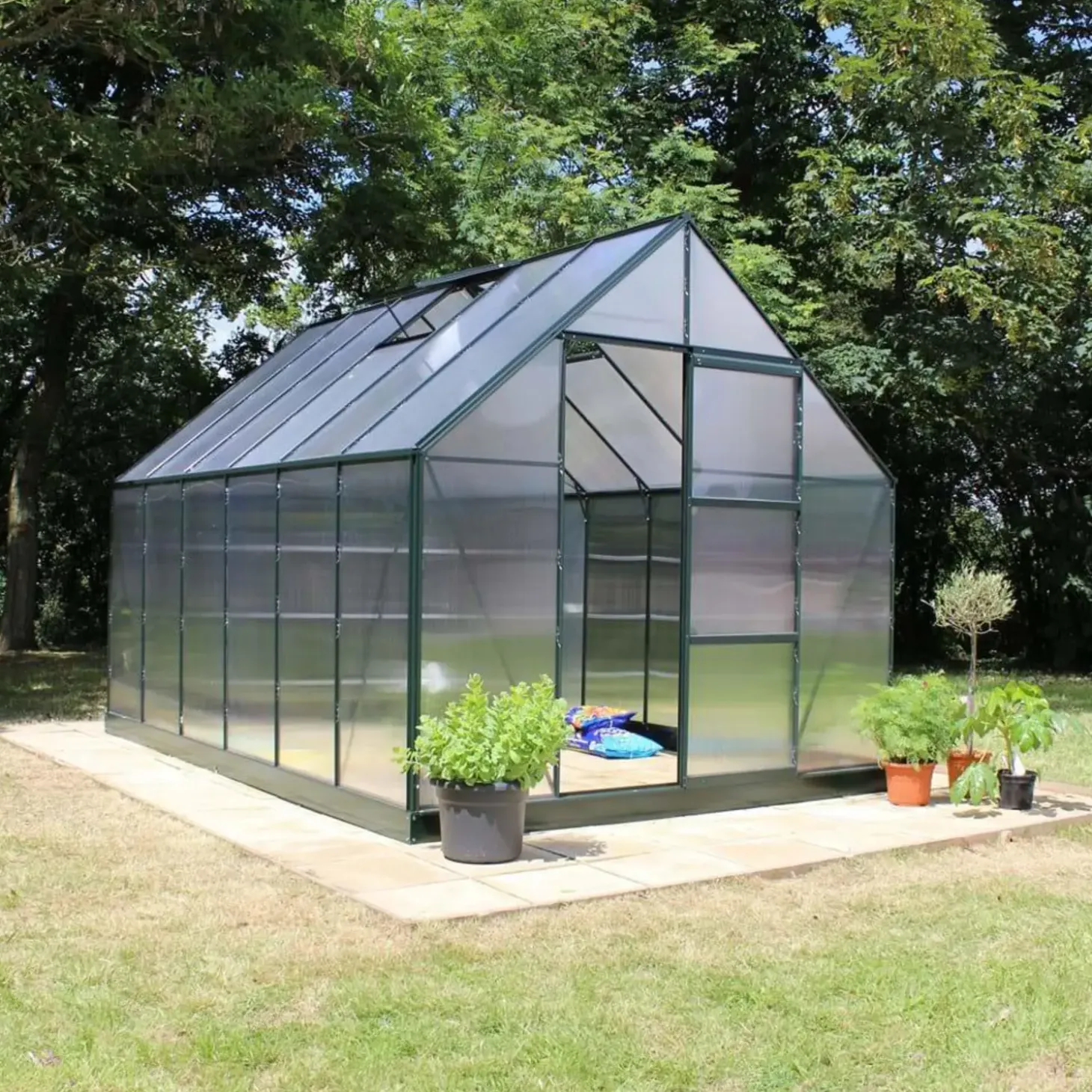 Halls Universal 128 9,9 m² grøn 6 mm poly