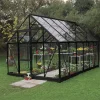 Halls Universal 128 9,9 m² sort 3 mm glas