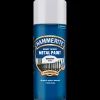 Hammerite glat-effekt metalmaling spray sølv 400 ml