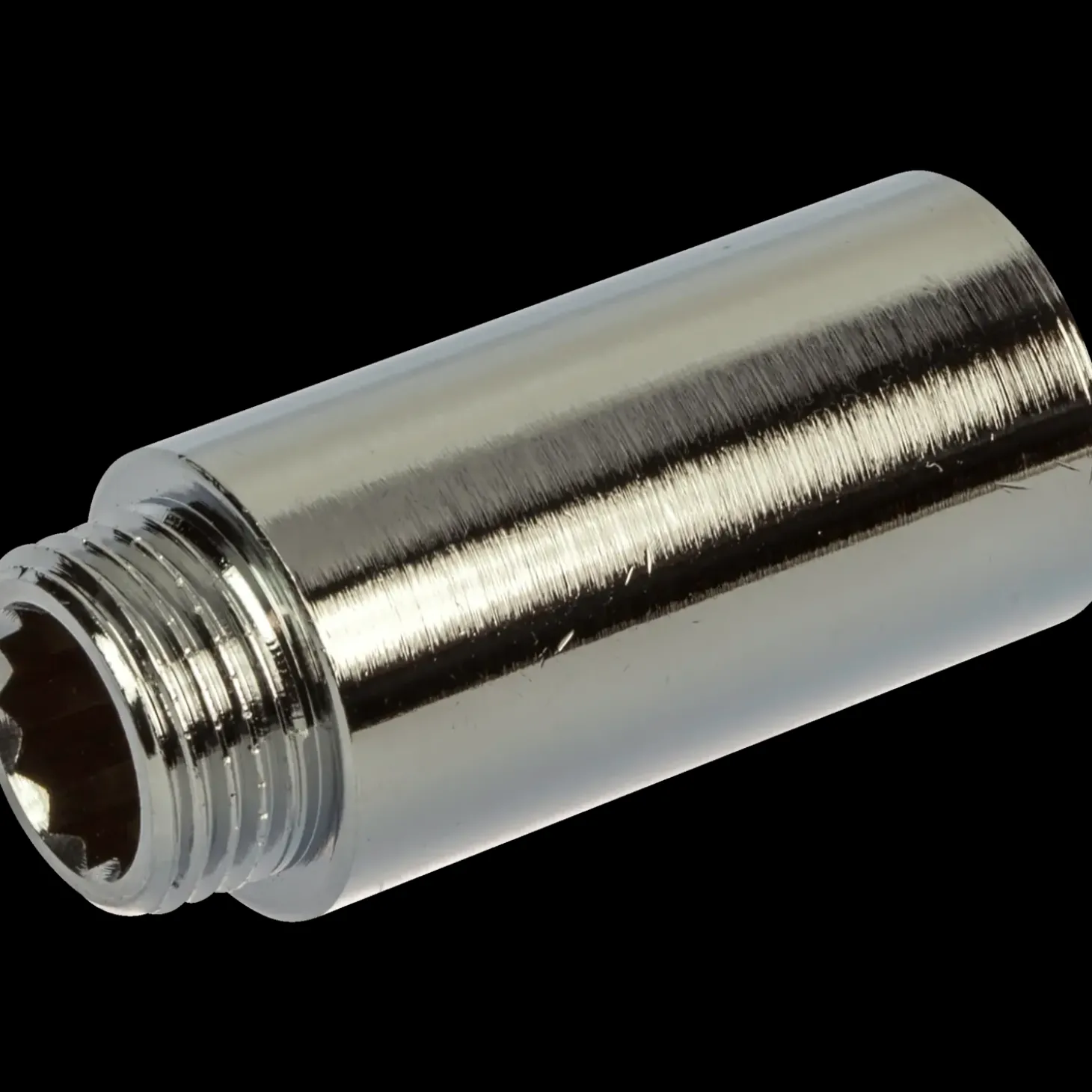 Haneforlænger 1/2"x10 mm krom