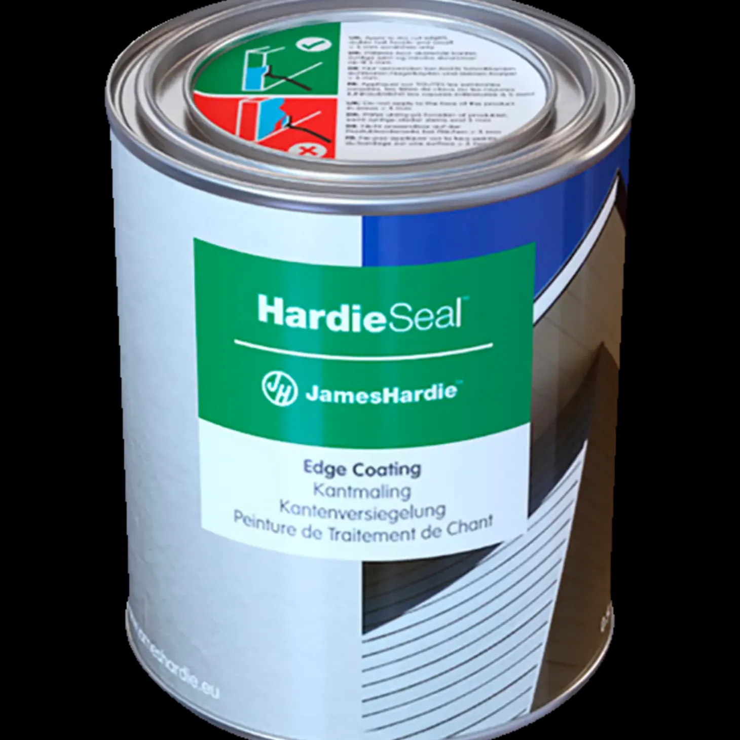 Hardie kantforsegler 0,5 L antracit