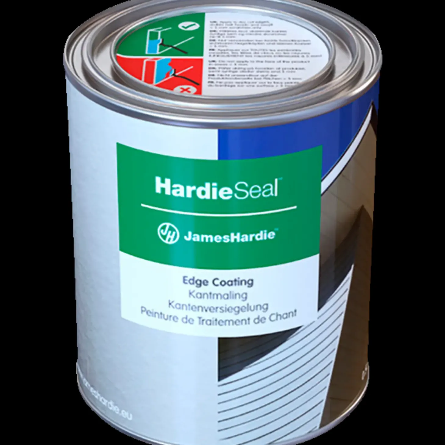 Hardie kantforsegler 0,5 L hvid