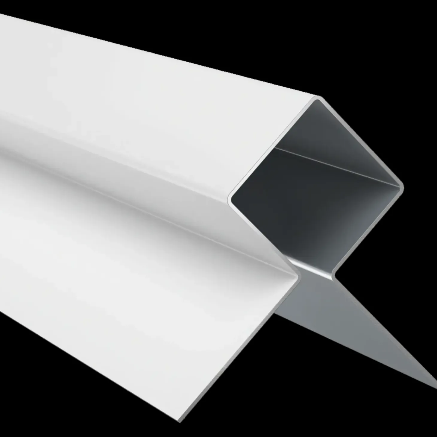 Hardie udvendig hjørne hvid 0,8x3000 mm