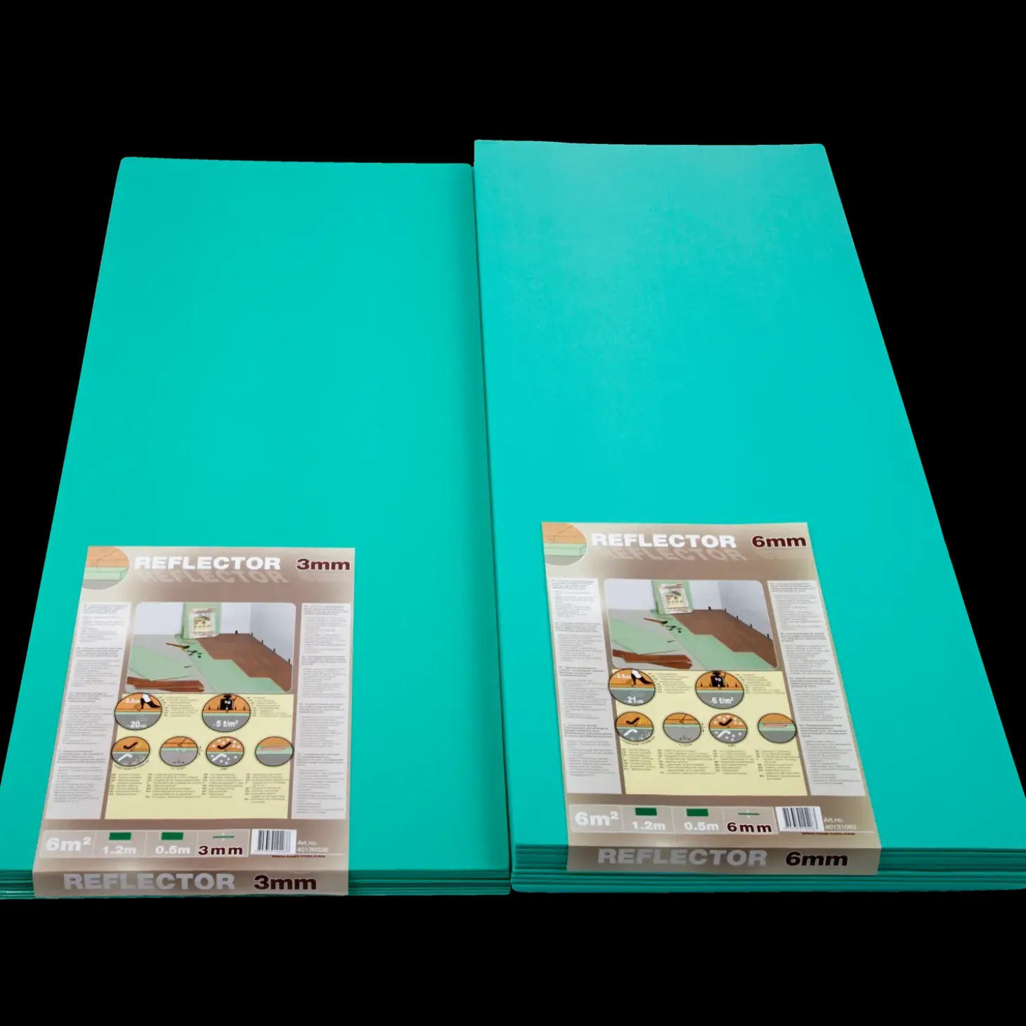 Heatcom reflektorplade 3 mm
