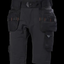 Helly Hansen Workwear Evolution håndværkershorts med hængelommer sort str. C52
