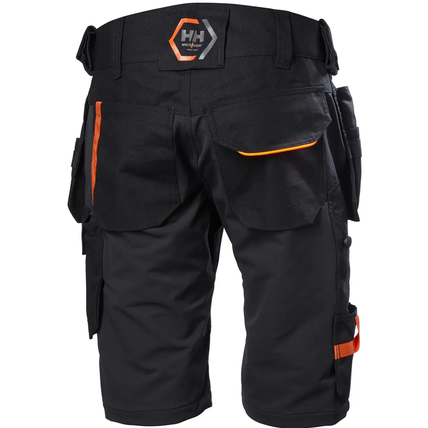 Helly Hansen Workwear Evolution håndværkershorts med hængelommer sort str. C52