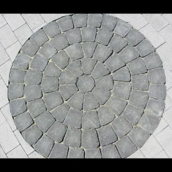Herregårdssten Flex-line med rumlet kant lille sten grå 14x14x5,25x5 cm