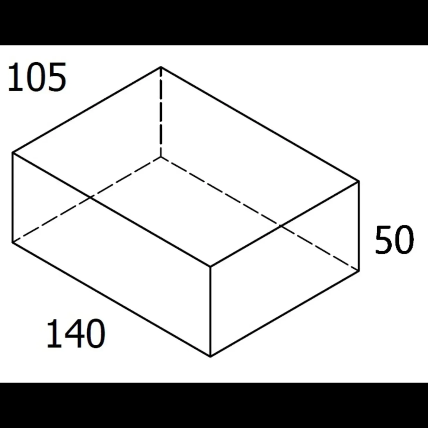 Herregårdssten med rumlet kant 1/2 sten koks 14x10,5x5 cm