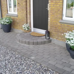 Hjertingsten 14x21x5 cm, grå