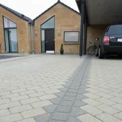 Hjertingsten 14x21x5 cm, grå