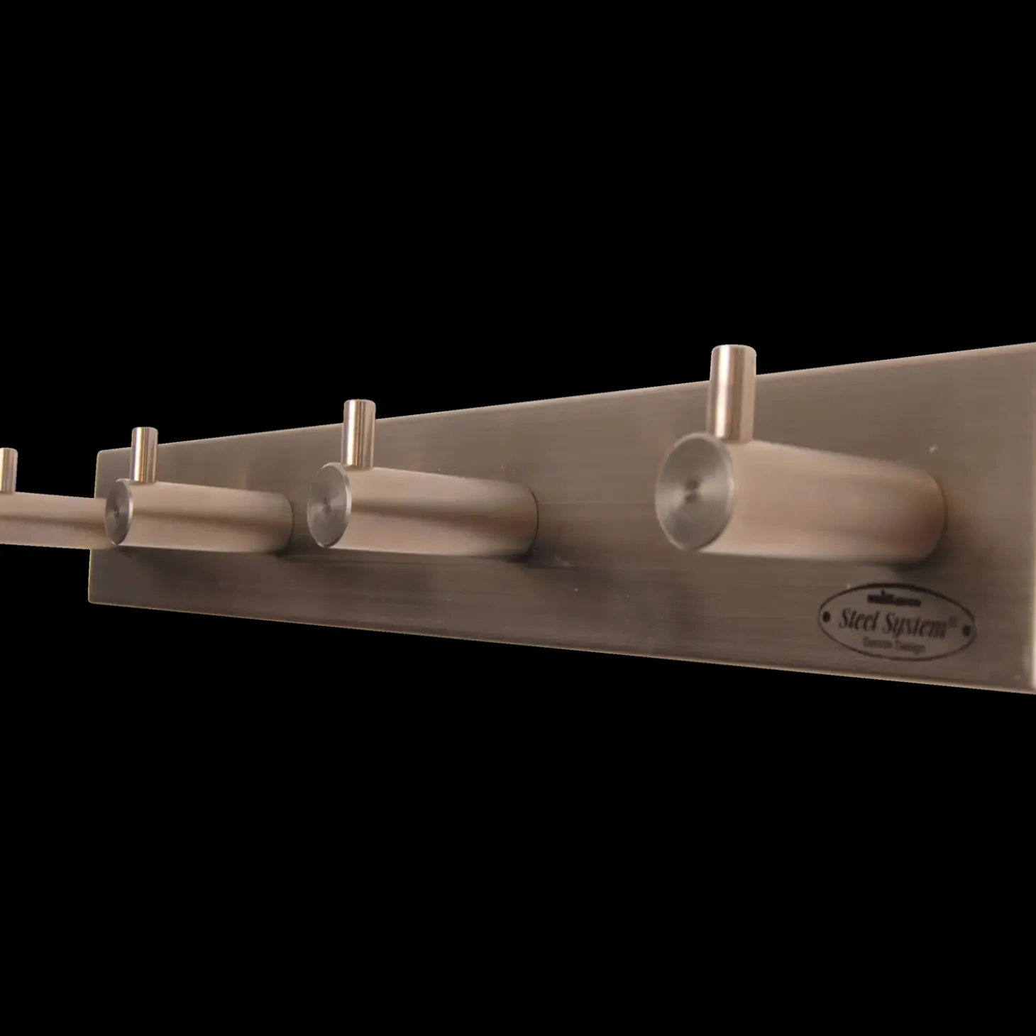 Home>it knagerække m/4 knager 280x40 mm rustfrit stål