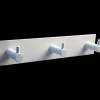 Home>it knagerække m/3 knager 200x40 mm hvid