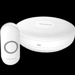 Honeywell trådløs dørklokke med ringetryk 4 toner hvid