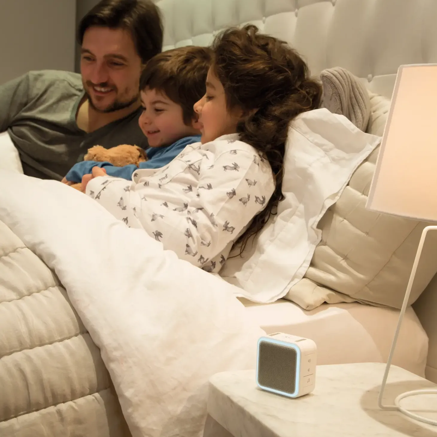 Honeywell trådløs dørklokke med 6 toner, 84 DB med halo hvid