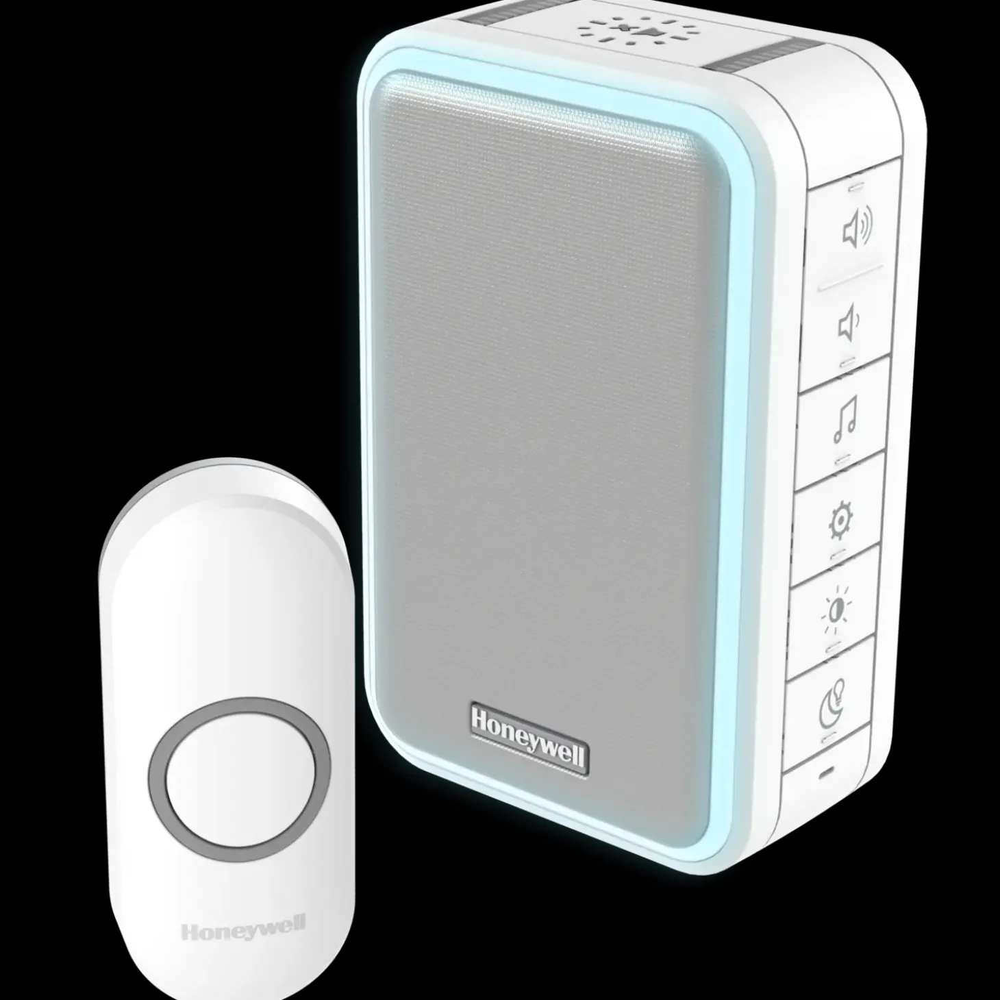 Honeywell trådløs dørklokke LED hvid