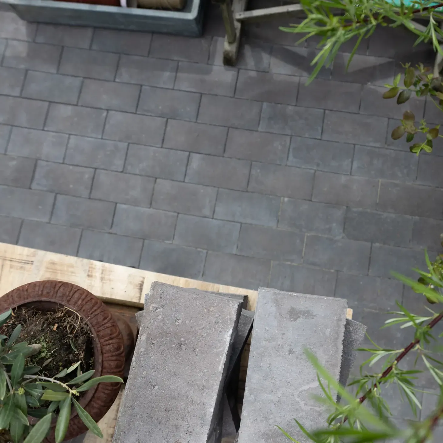 IBF Betonklinke M23 11,5x23x6,5 cm mokka teglmix normalsten