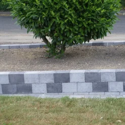 IBF Bondesten kantblok 14x21x14 cm, antracit