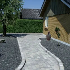 IBF Bondesten kantblok 14x21x14 cm grå