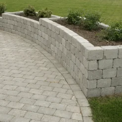 IBF Holmegaardsten kantblok m. lige kant, 14x21x14 cm, antracit