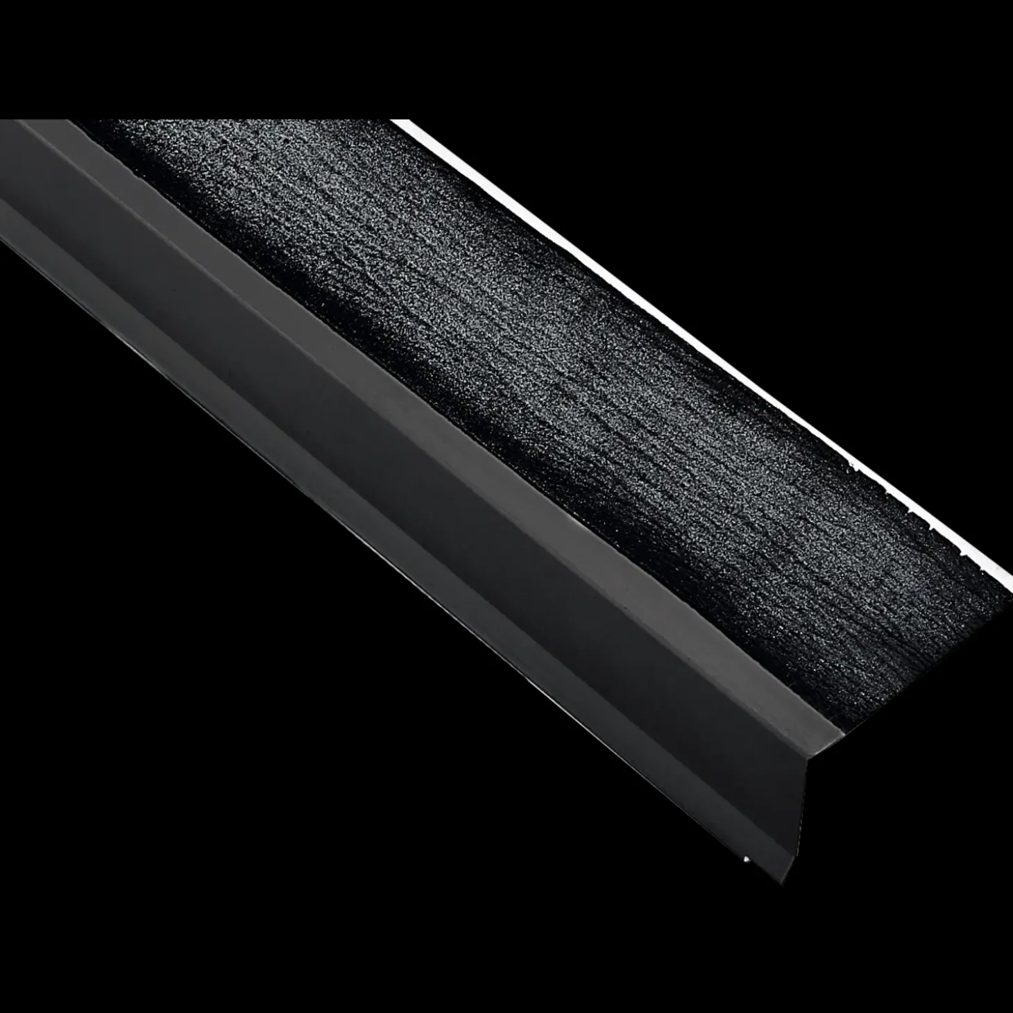 Icopal alu-tagfod 12A m/asfalt 1 m sort