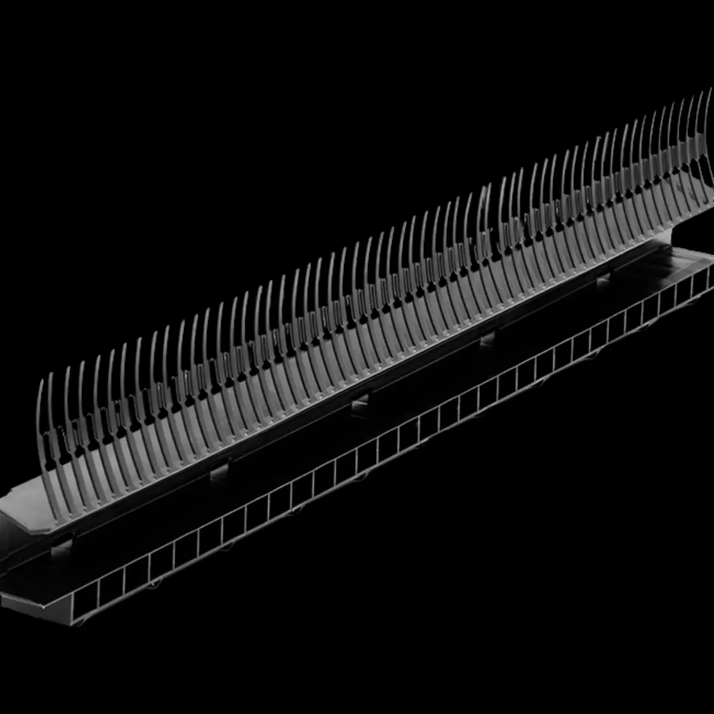 Icopal IcoVenti skotrendeelement 70 cm sort