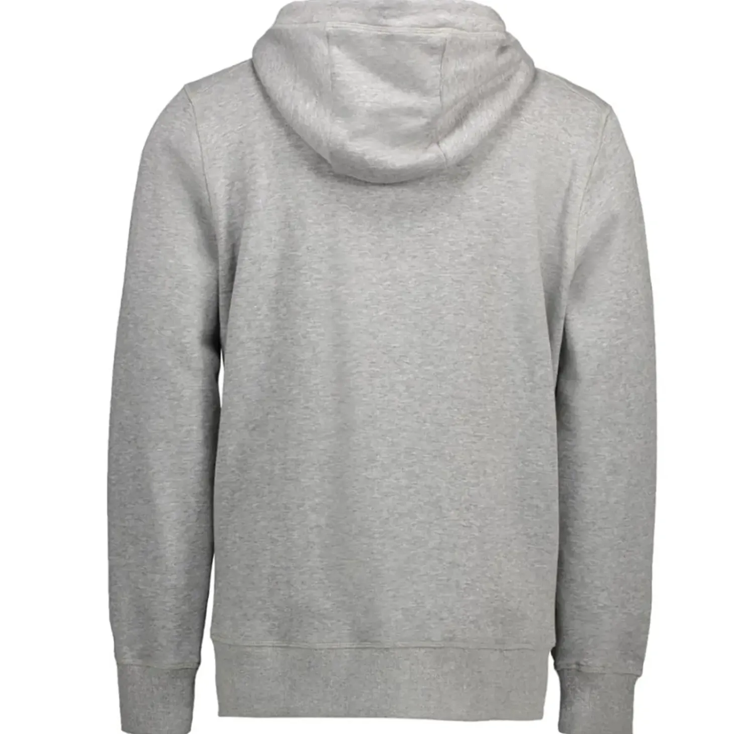 ID Core herre hoodie med lynlås grå melange str. XL