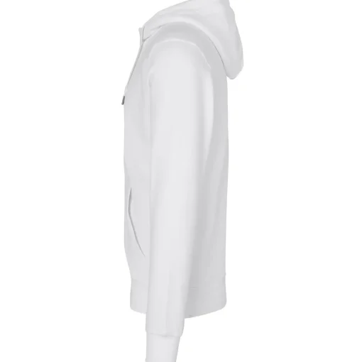 ID Core herre hoodie med lynlås hvid str. XL