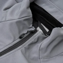 ID Core herre softshell jakke silver grey str. L